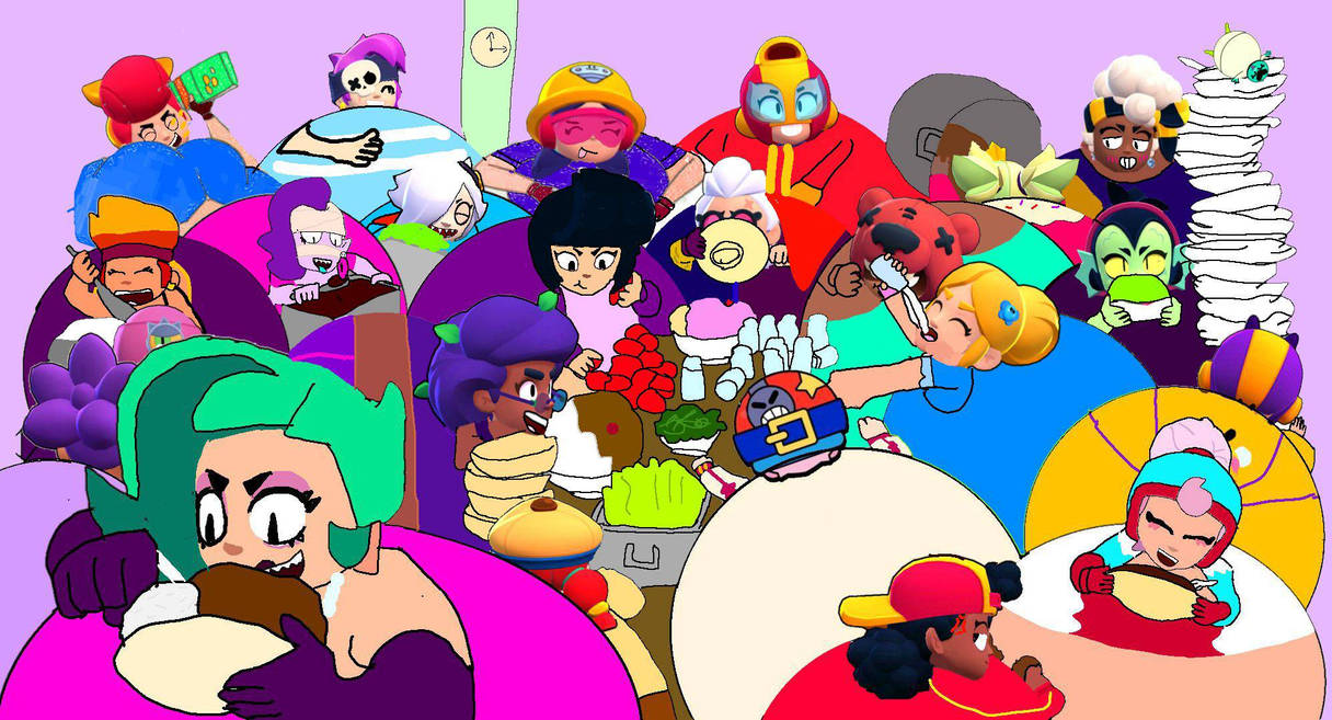 ROLY POLY BRAWL STARS by FawziLoverOFFICIAL on DeviantArt