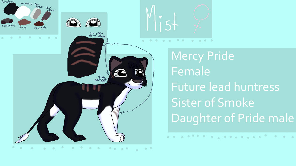 Mist reference sheet by MKBreezeDraws on DeviantArt