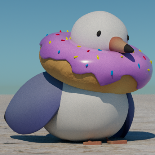 'Bagel - Modeling, UV Map, and Texture'
