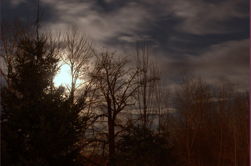 Full Moon Bright as Day