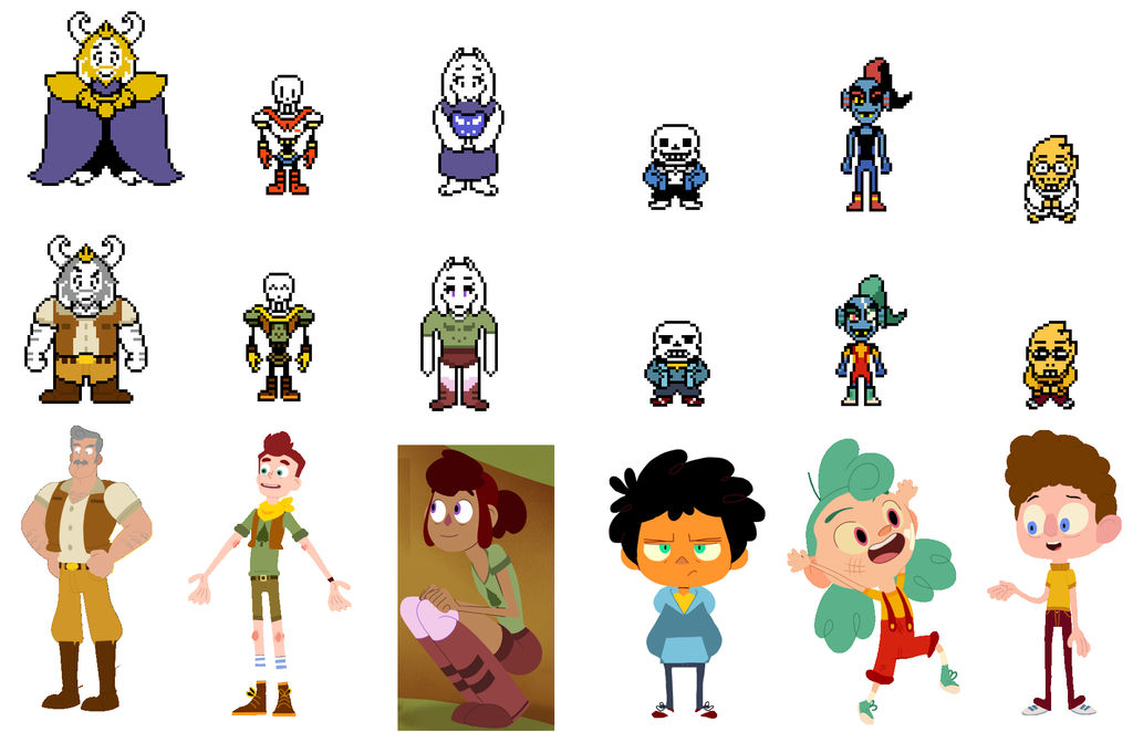 Camp Camp X Undertale By Artoil On Deviantart