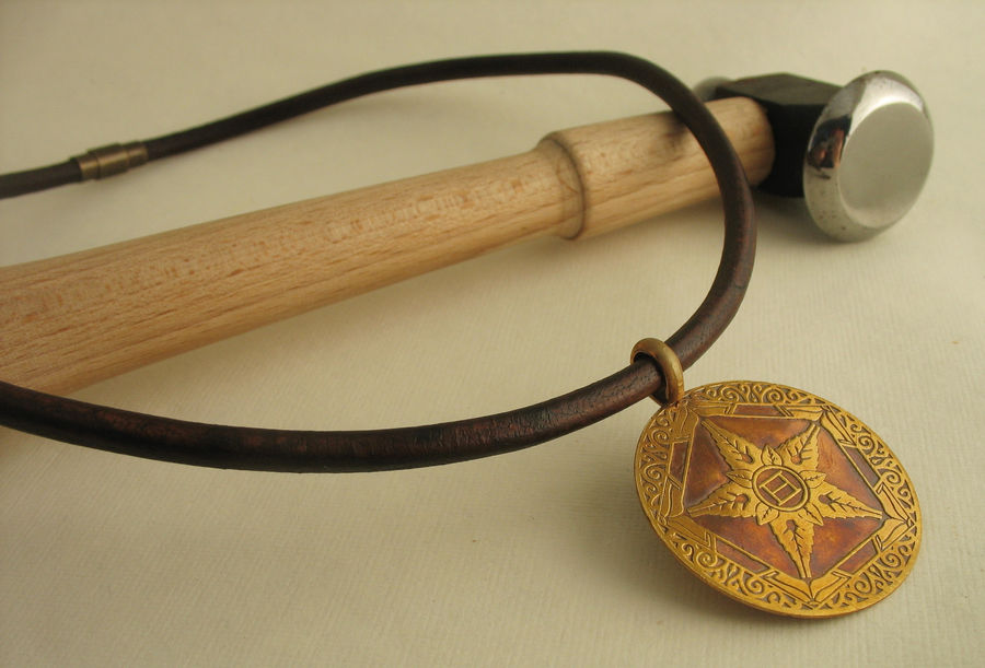 Coming soonish: Riven Crest pendants