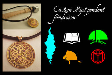 ALL GONE! Making custom Myst pendants