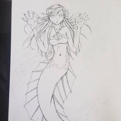 Mermaid presketch