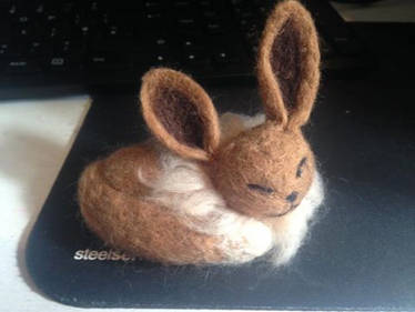 Needle Felted Eevee