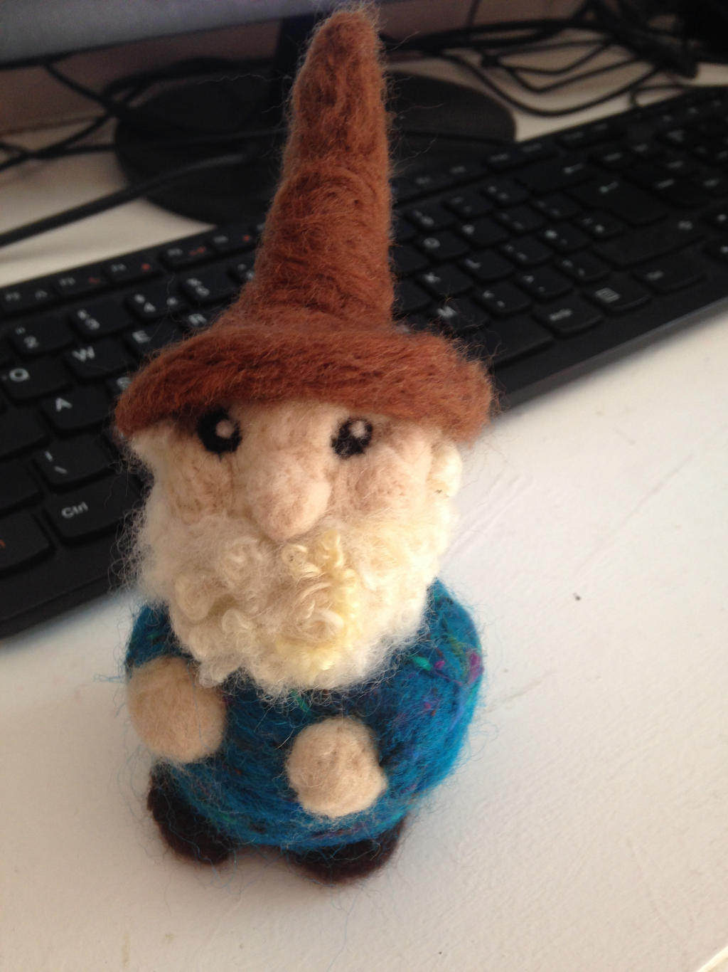 Needle Felted Gnome