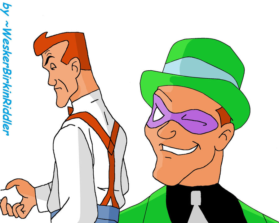 Color Swapped Riddler Riddler Colored by WeskerBirkinRiddler on DeviantArt