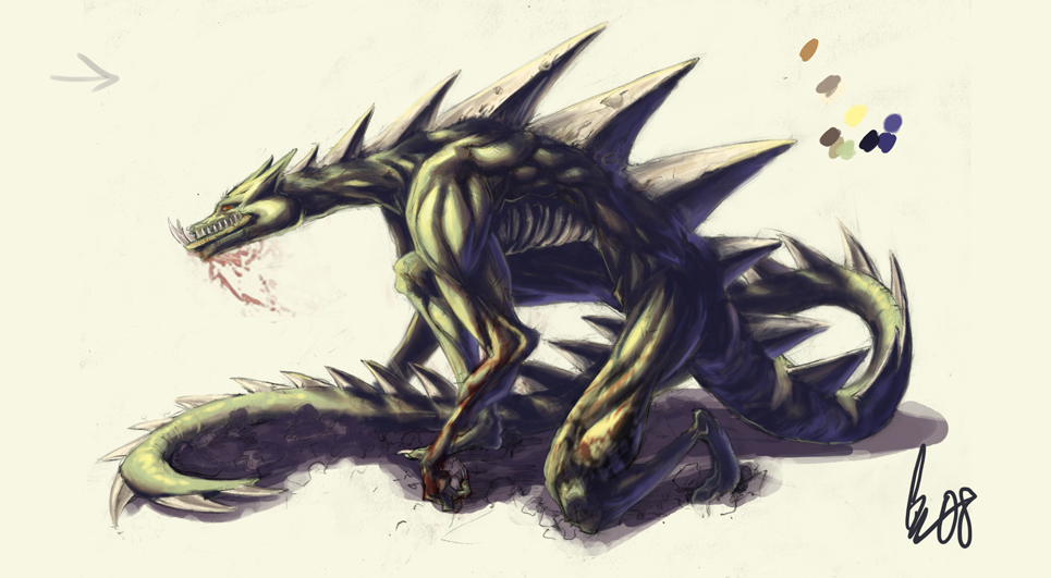 Some sorta Dragon-Dino Beast