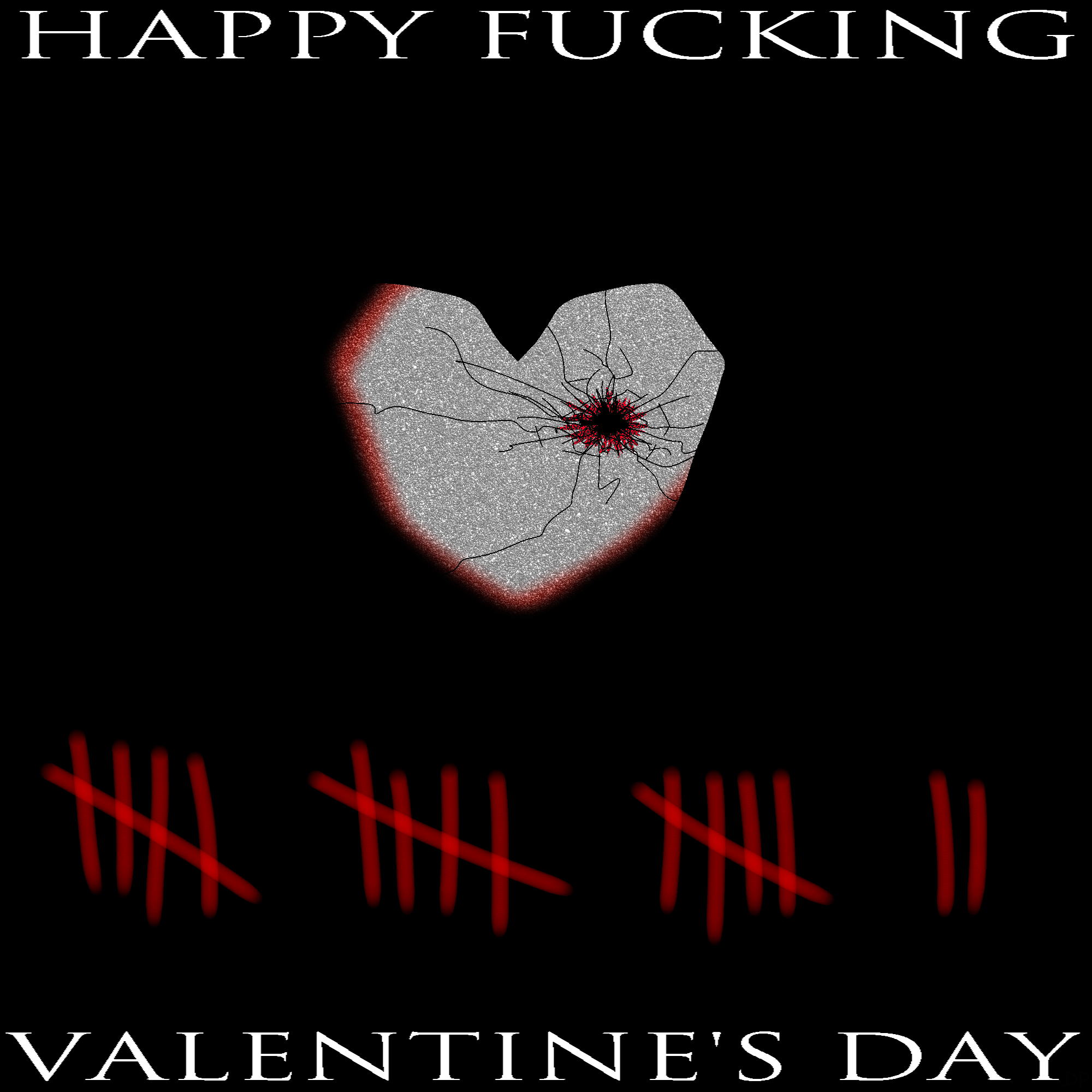 Bullets for 17 Valentines