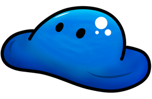 A puddle slime