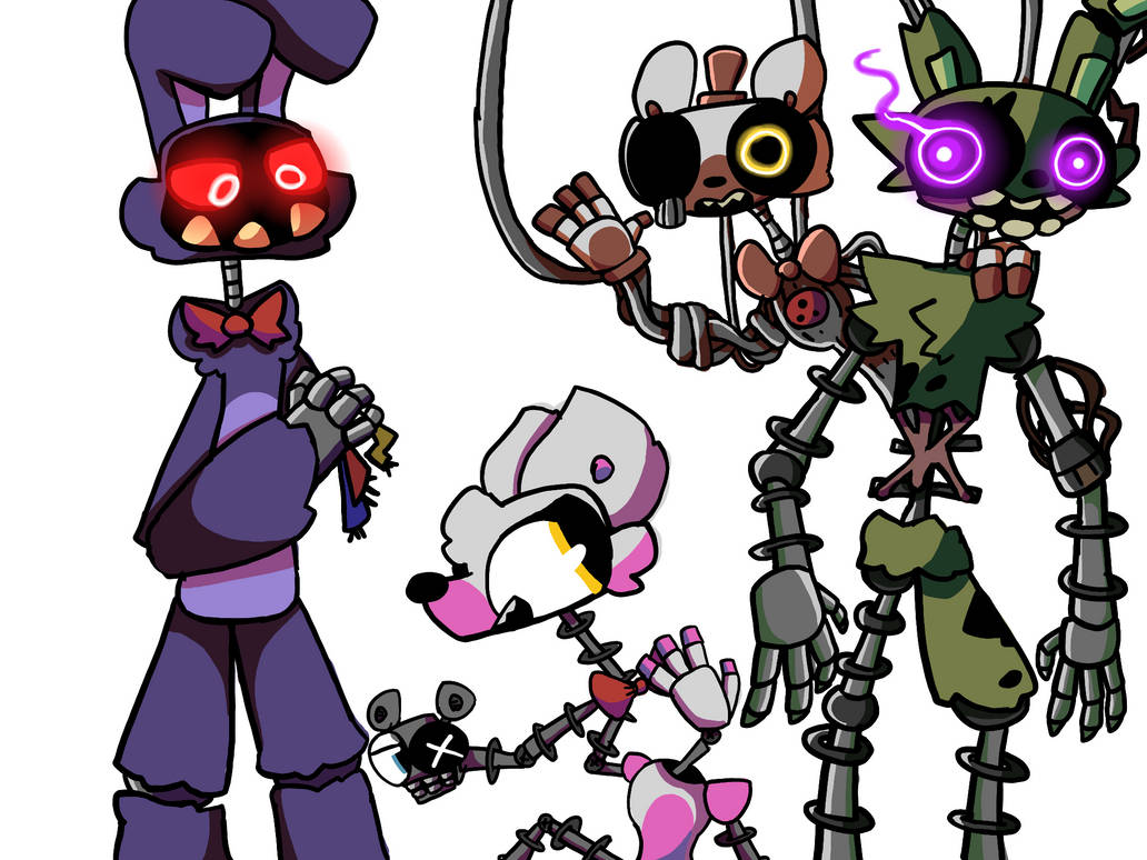 Fnafi My Favorite FNAF Animatronics by arturtledud on DeviantArt