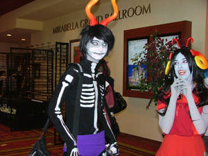 Gamzee and Aradia MTAC Cosplay