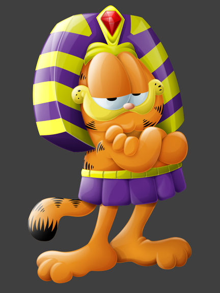 Garfield in Egypt