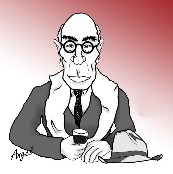 Caricatura: Henry Miller by Anselo on DeviantArt