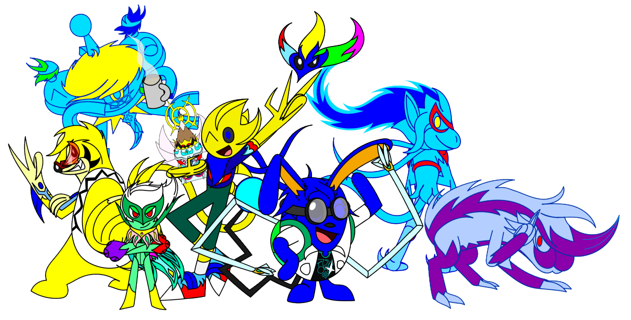 My Brilliant Diamond Nuzlocke Squad by RetracGamer on DeviantArt