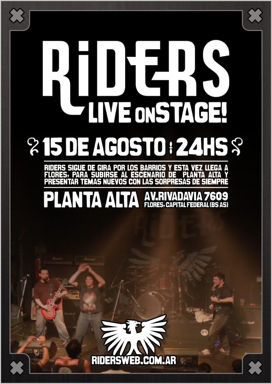 Riders Live onStage V.2