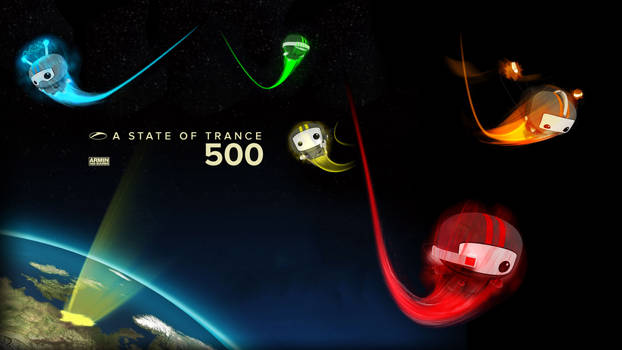 A State Of Trance 500 HD Wall