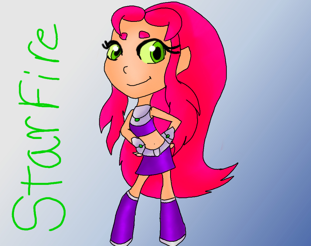 Teen titans go starfire