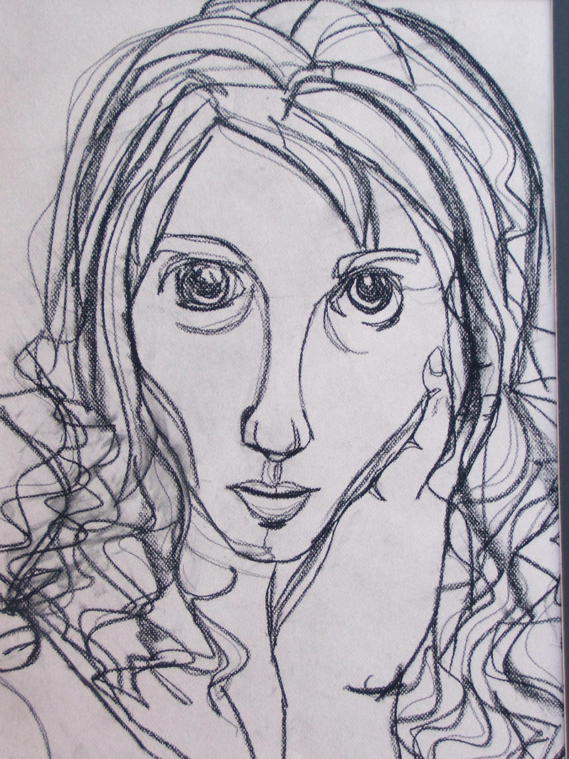 Contour self-portrait