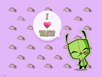 Wallpaper Gir love Taquitos