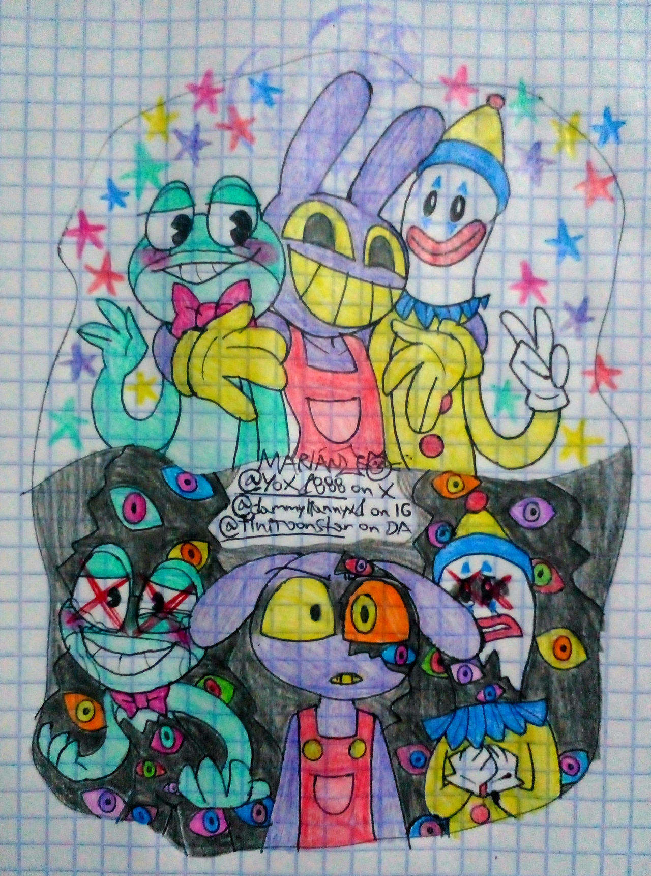 Jax, Ribbit And Kaufmo Fanart before TADC Ep7 by TiniToonStar on DeviantArt
