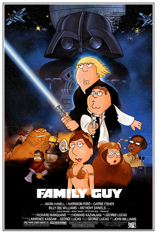 Family Guy_Star Wars Poster