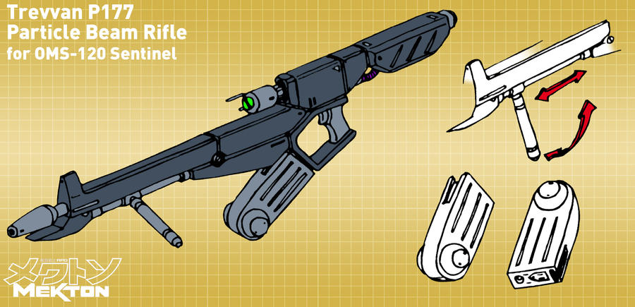 Particle Beam Rifle for OMS-120 Sentinel by Grebo-Guru on DeviantArt