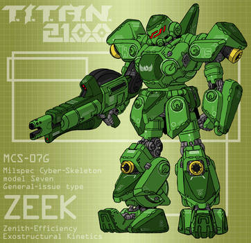 ZEEK with frag cannon (for T.I.T.A.N. 2100)