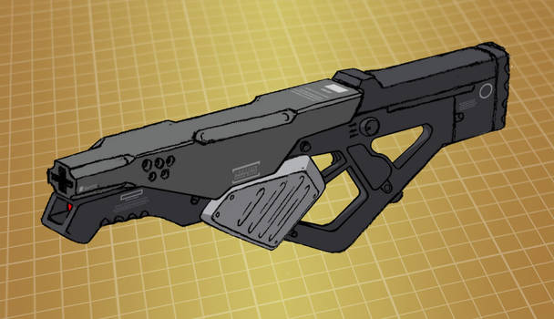 Mecha assault rifle (for T.I.T.A.N. 2100)