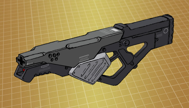 Mecha Rifle Mecha assault rifle (for T.I.T.A.N. 2100) by Grebo-Guru on DeviantArt