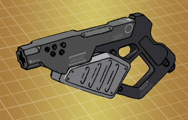 Mecha assault pistol (for T.I.T.A.N. 2100)