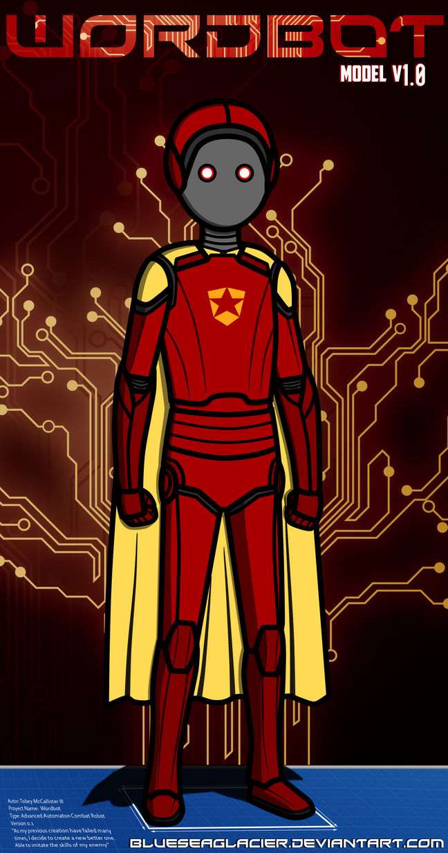 Wardobe Bot WordBot V1.0 by BlueSeaGlacier on DeviantArt