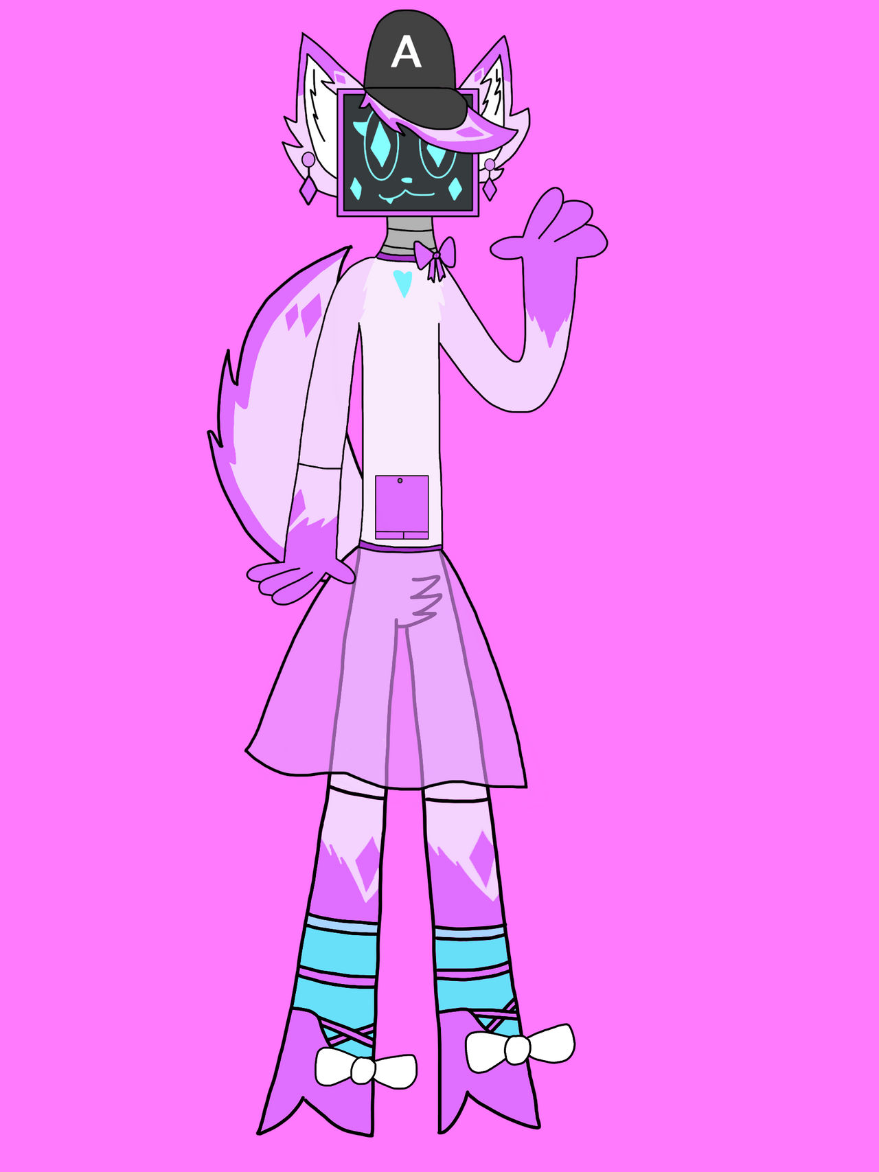 Computer Wolf Deviantart Computerwolf New Look by KQRainbowArtist53 on DeviantArt