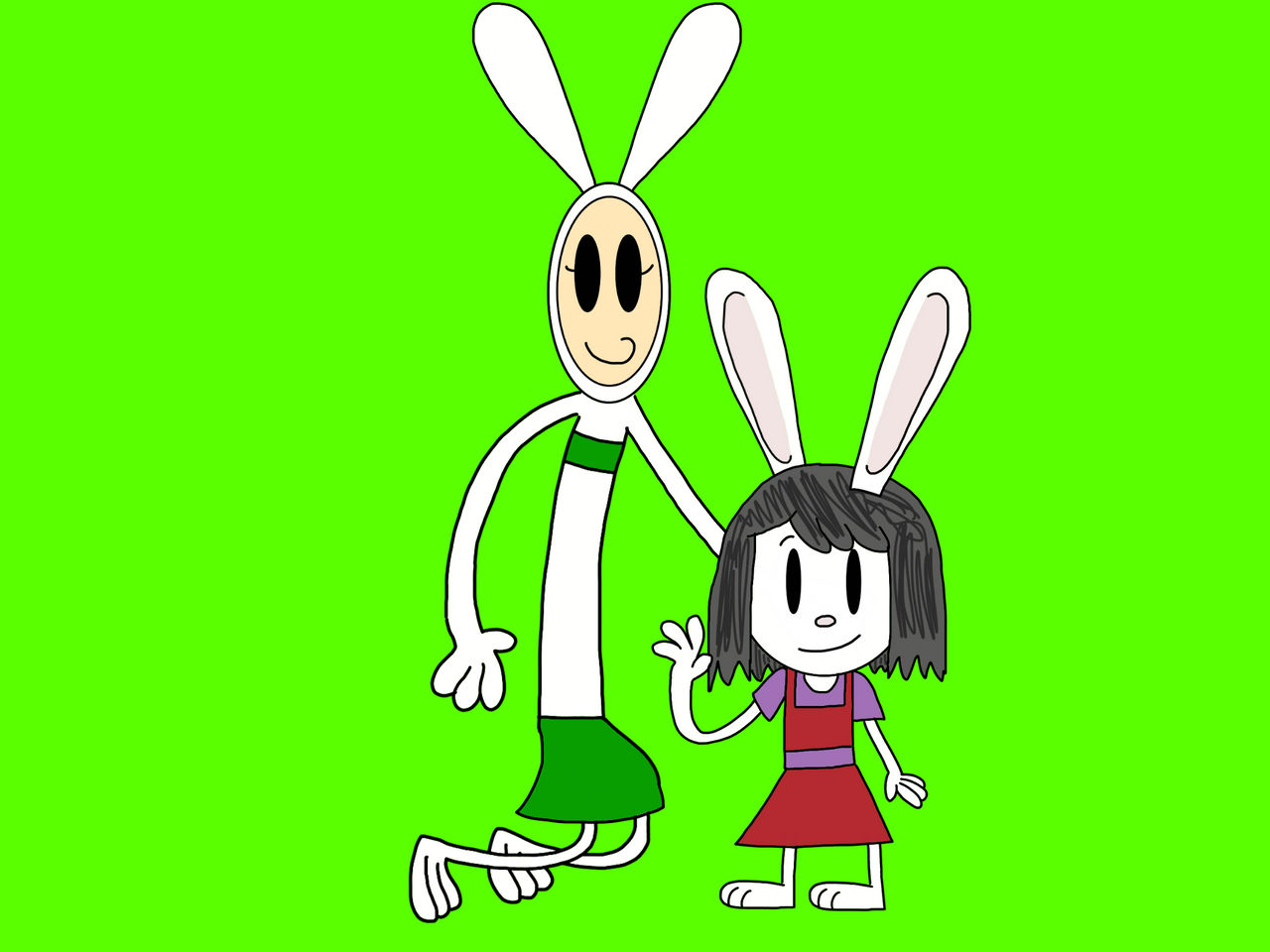 Lily and Elinor Rabbit by RobertLeyvaIII on DeviantArt