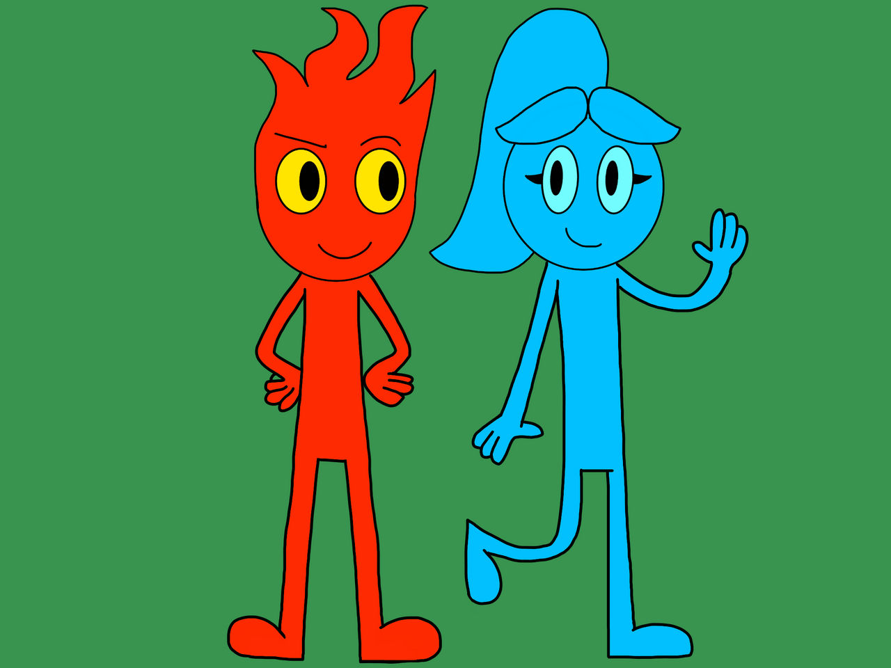 Fireboy Inflation Fireboy and Watergirl Fanart by RobertLeyvaIII on DeviantArt