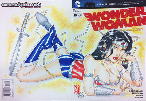 Wonder Woman New52 2013 sketchcover