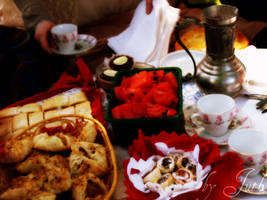 When on a picnic, be sure to bring some food