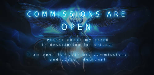 Commissions are OPEN! Check desc-