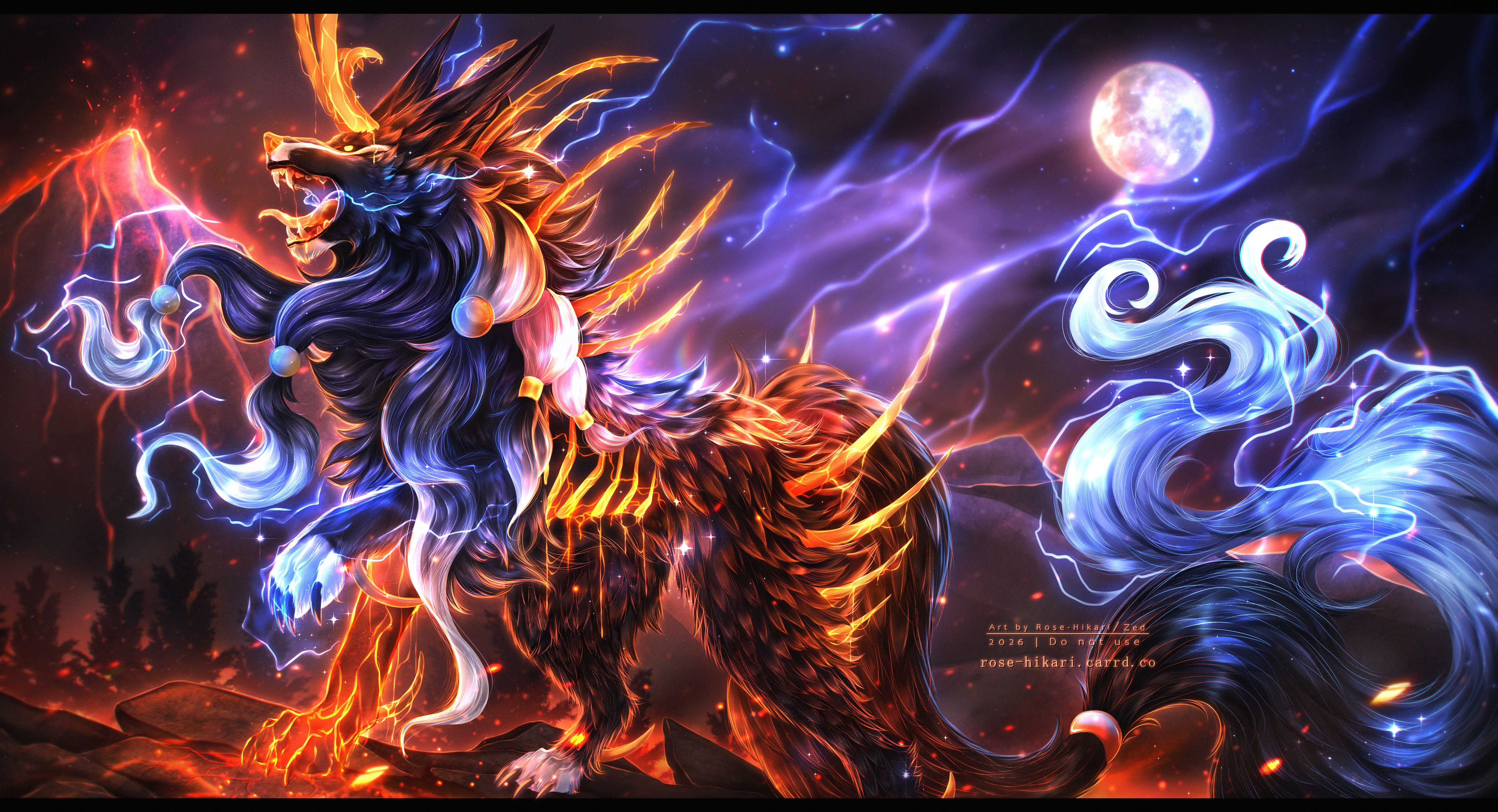 Of Fire and Lightning - Commission