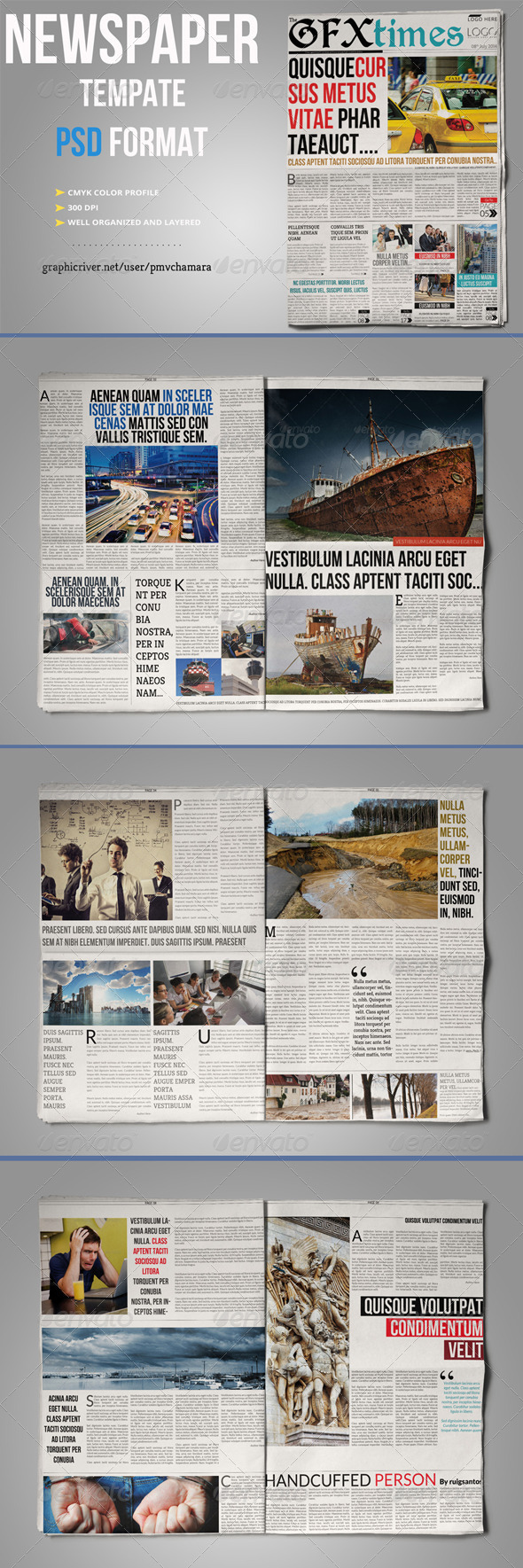 Newspaper Template By Ruthgschultz On Deviantart