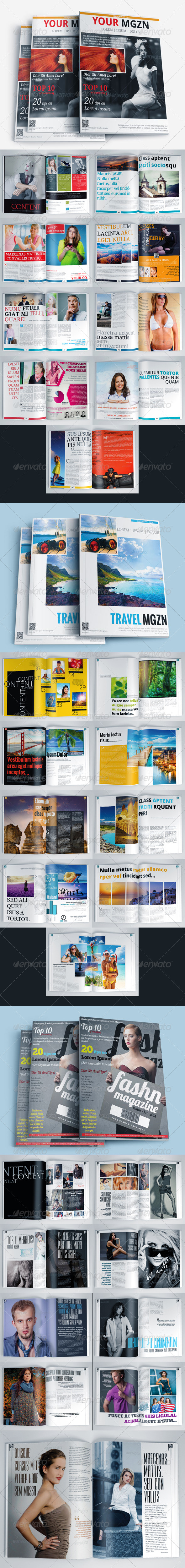 Magazine Template Bundle Vol.6