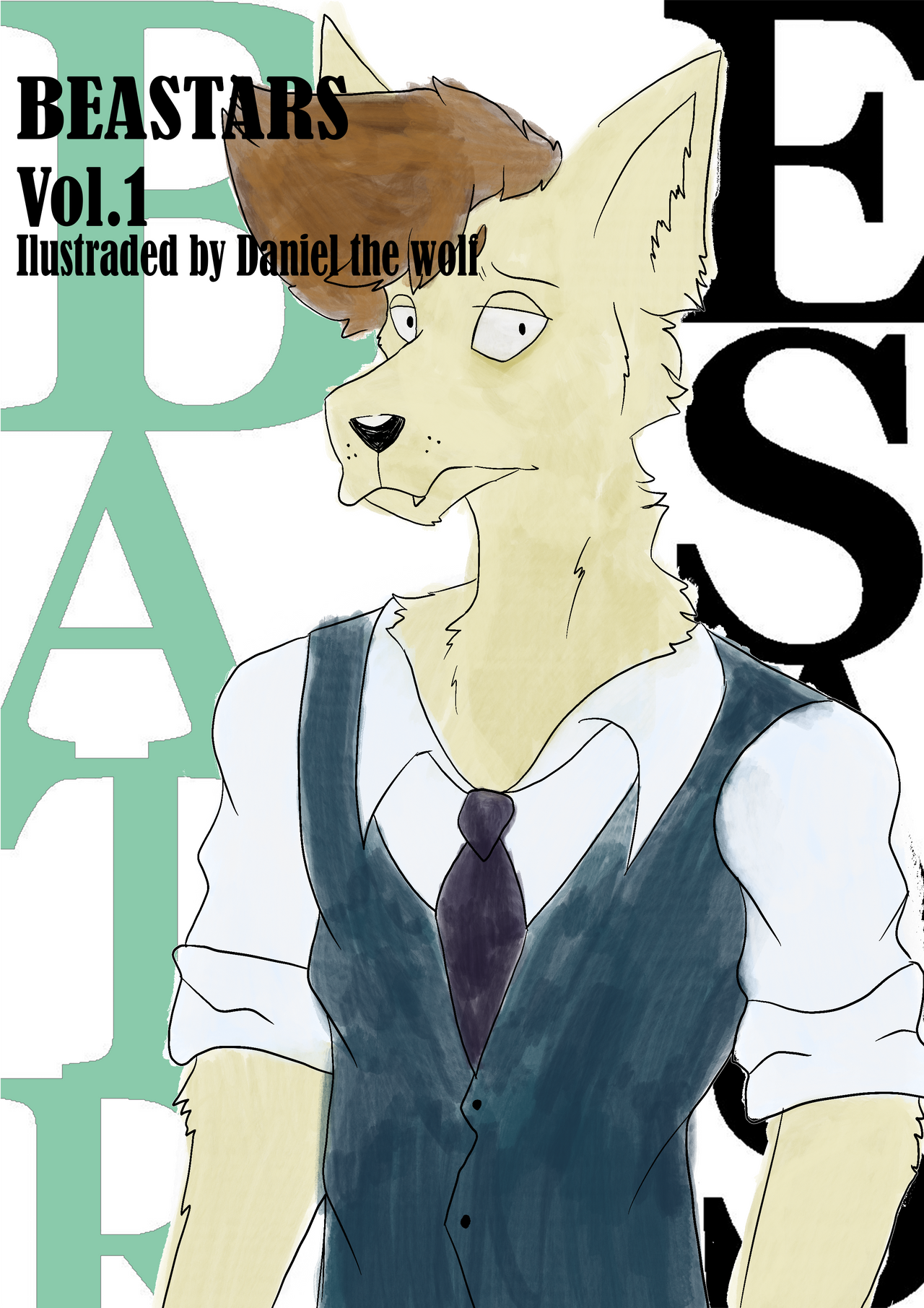 Beastars Ocs Threads Beastars Oc Manga Cover by GlitchWolf53YT on DeviantArt