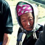 old lady Hmong from lao chai