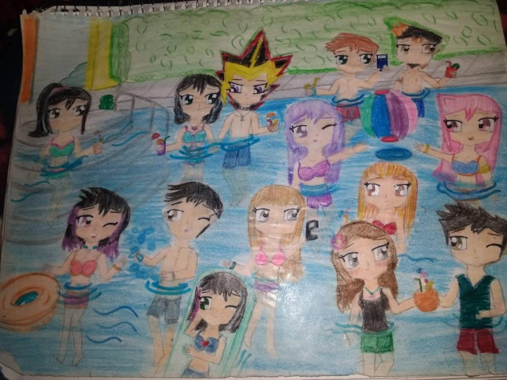 Spring Break 5 Characters Spring break by Karelover15able on DeviantArt