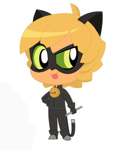 Chat Noir from Miraculous clip by Kenderline on DeviantArt