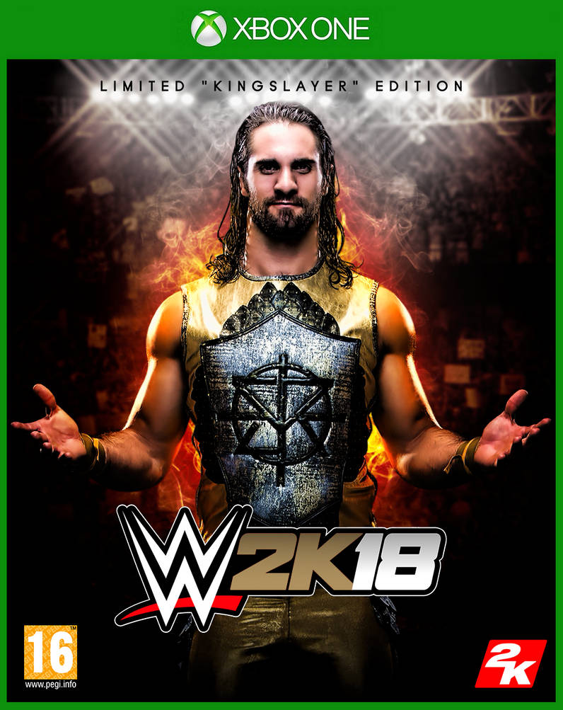 Grit gezantschap Leegte WWE 2K18 XBOX ONE cover by LukkasBlack on DeviantArt