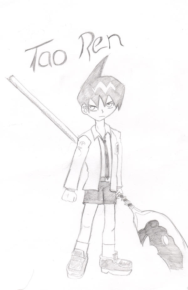 Tao Ren - lineart by firenanaki on DeviantArt