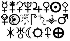 Astronomical Symbols