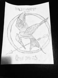 Hunger games -Mockingjay pin