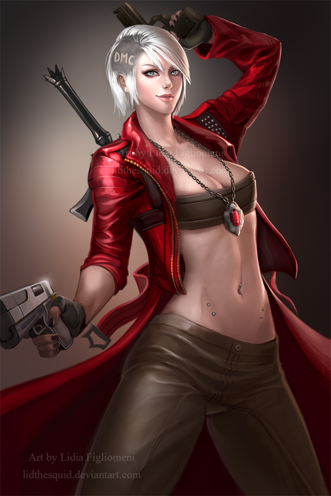 The Original Devil May Cry - Female version fan-art of Dante & Vergil by  Dante Won't Die. ~M